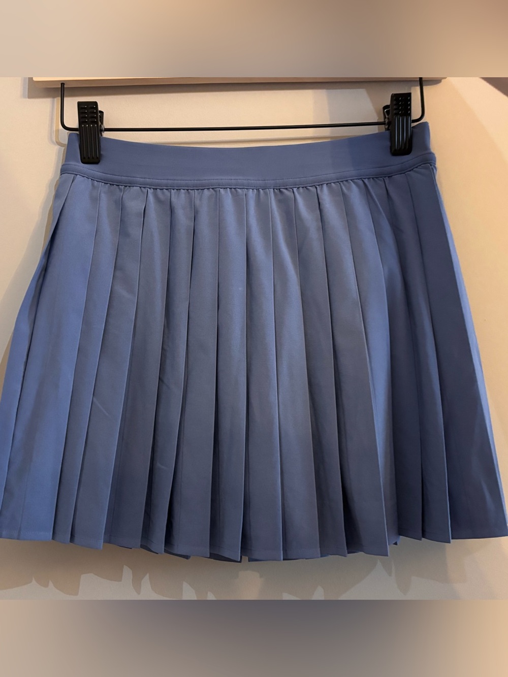 lululemon athletica Pleated Mini Skirt - Dusty Blue